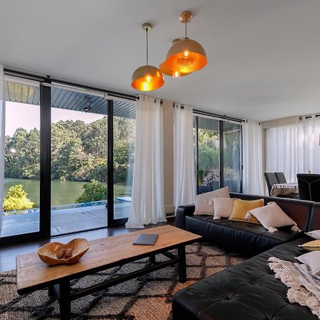 Espectacular Casa Vilaboa Pontevedra Bagian luar foto