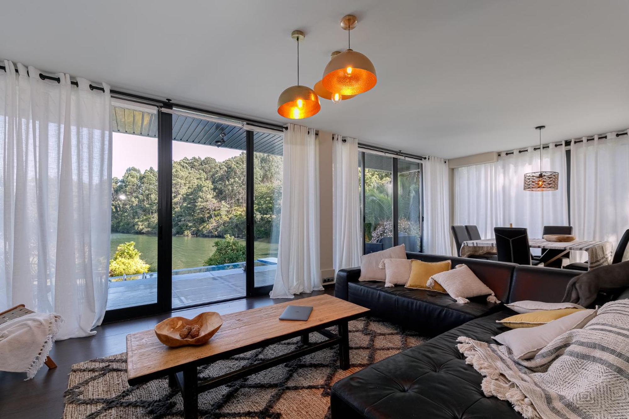 Espectacular Casa Vilaboa Pontevedra Bagian luar foto