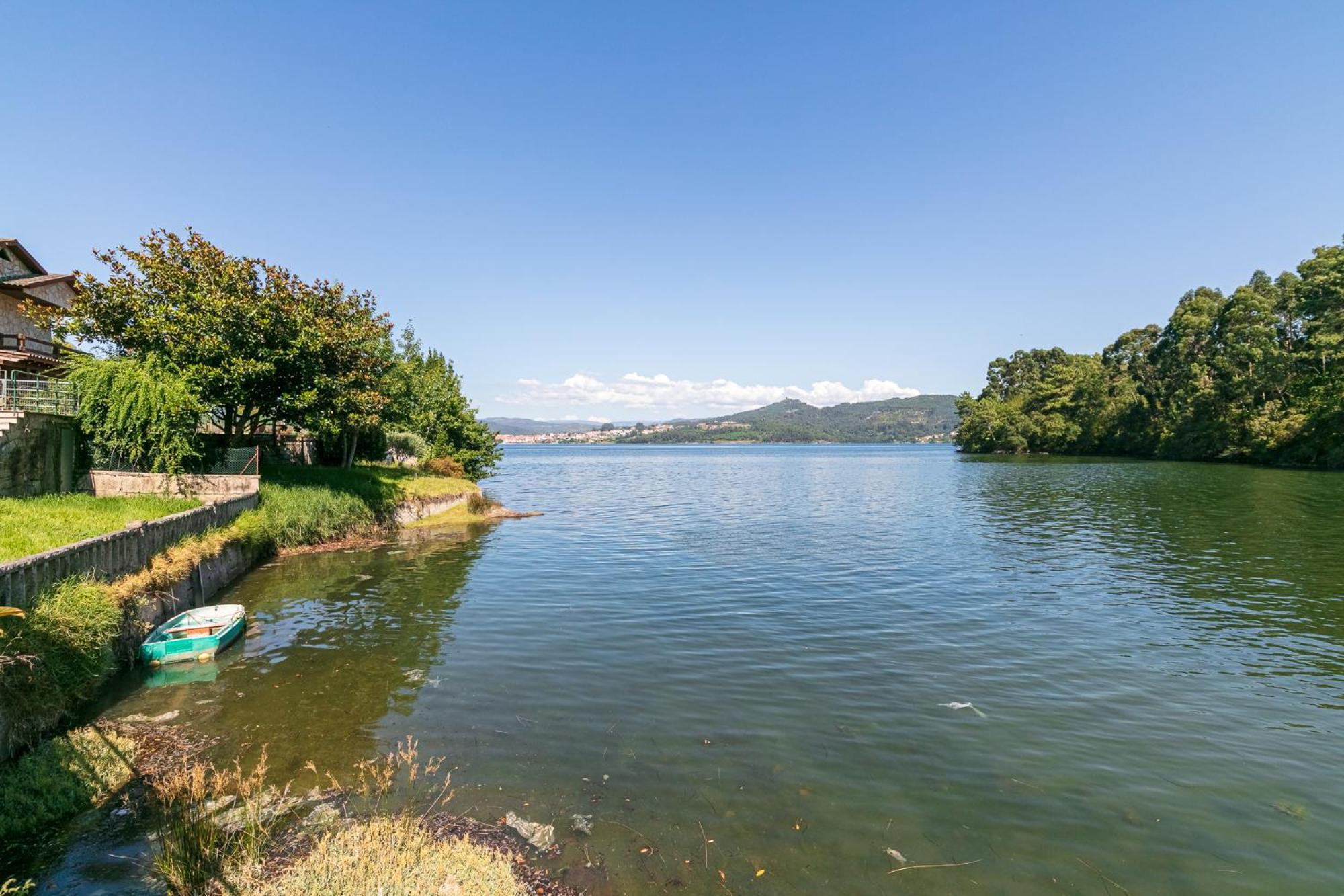 Espectacular Casa Vilaboa Pontevedra Bagian luar foto